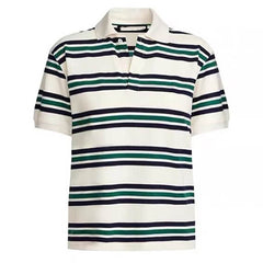 Drama Dealer Striped Polo Shirt