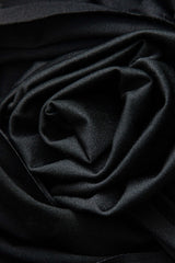 Solid 3D Flower Tie Ruched Long Sleeve Mini Dress