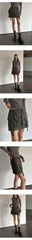 Ifomat Riley Cargo Mini Skirt