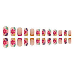 Casual Simplicity Print Basic Nail Paste