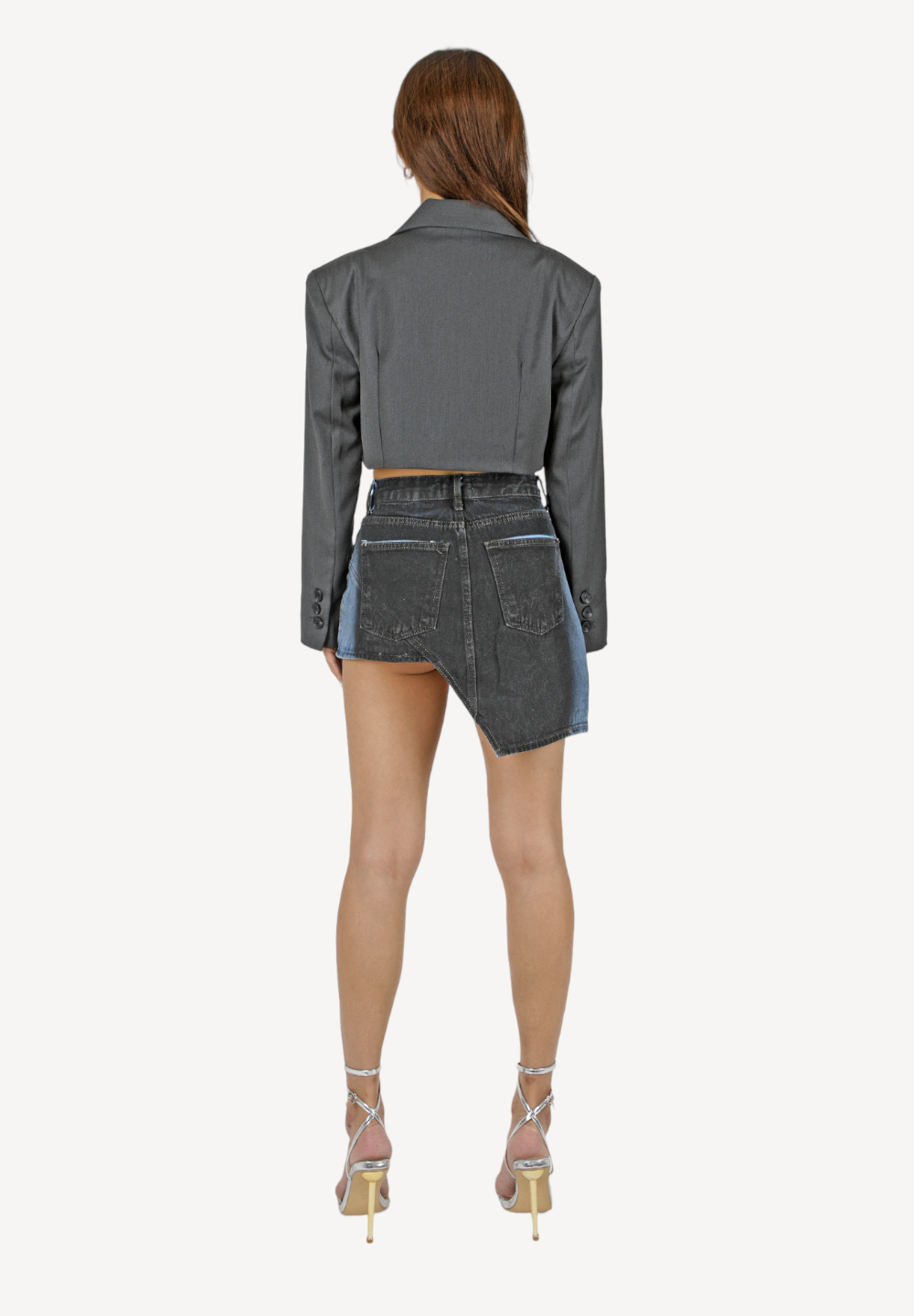 Weni Denim Mini Skirt