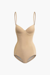 Solides Bustier aus Mesh und Patchwork 