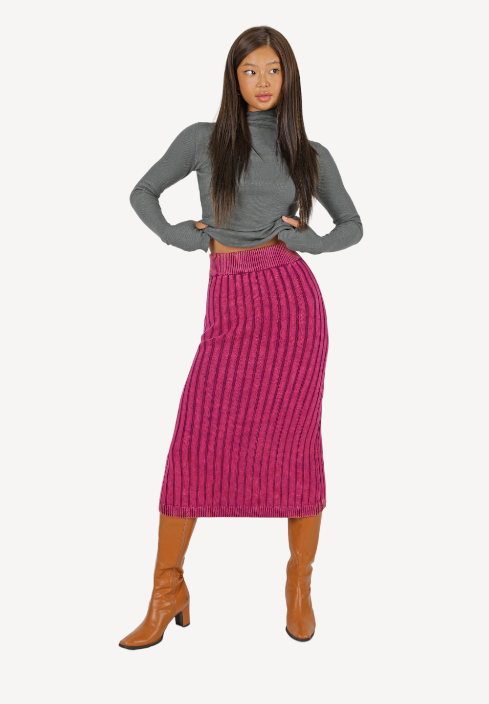 Beth Midi Knit Skirt