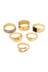 Set mit 6 Ringen 