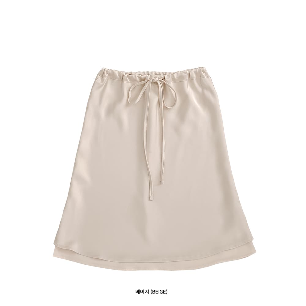 Ifomat Siyler Satin Skirt