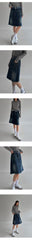 Ifomat Carol Denim Skirt