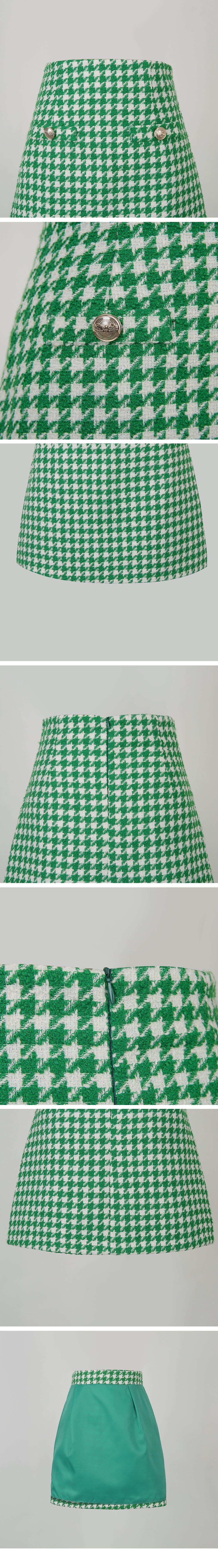 Ifomat Crowe Check Skirt