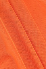 Minikleid mit transparentem Netzband 