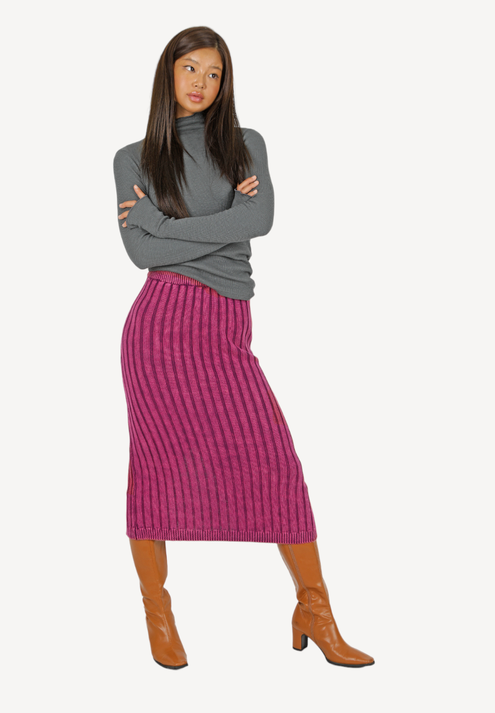 Beth Midi Knit Skirt