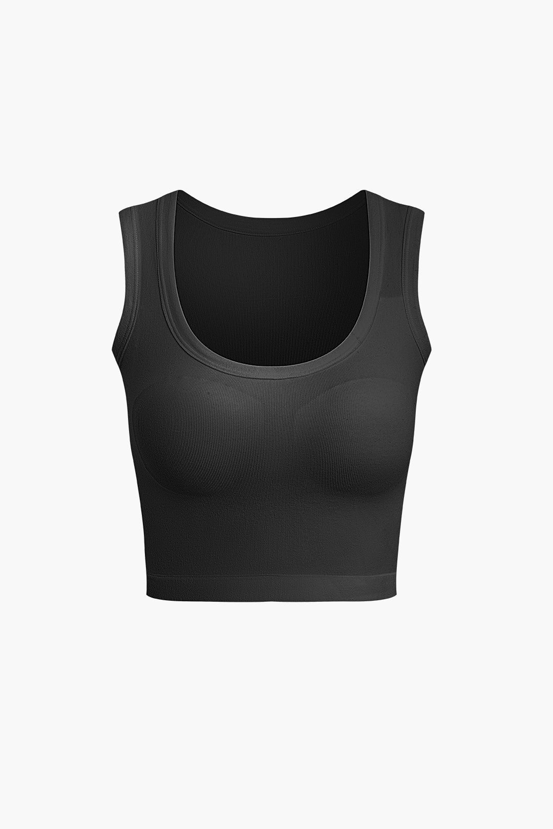 Solid Crop Tank Top