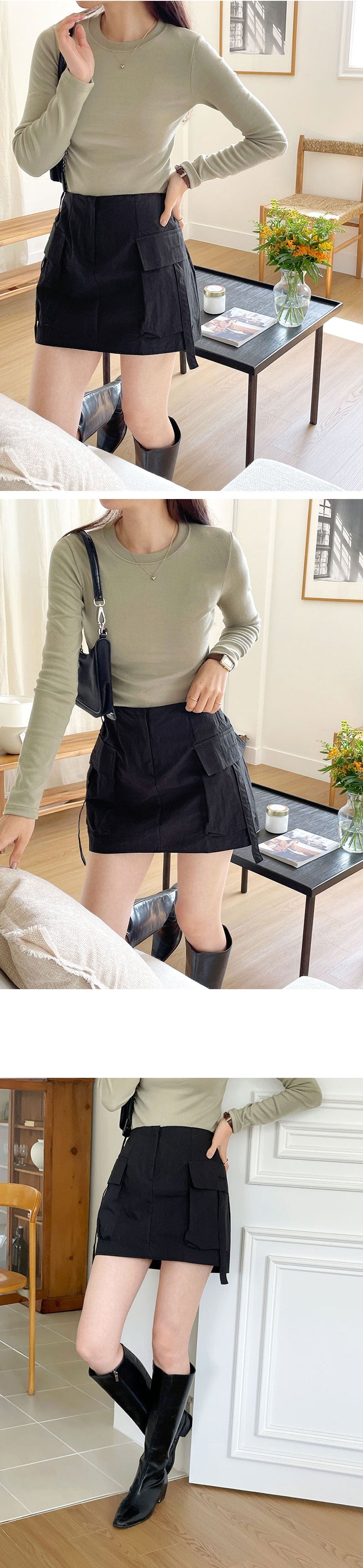 Ifomat Frankie Cargo Mini Skirt