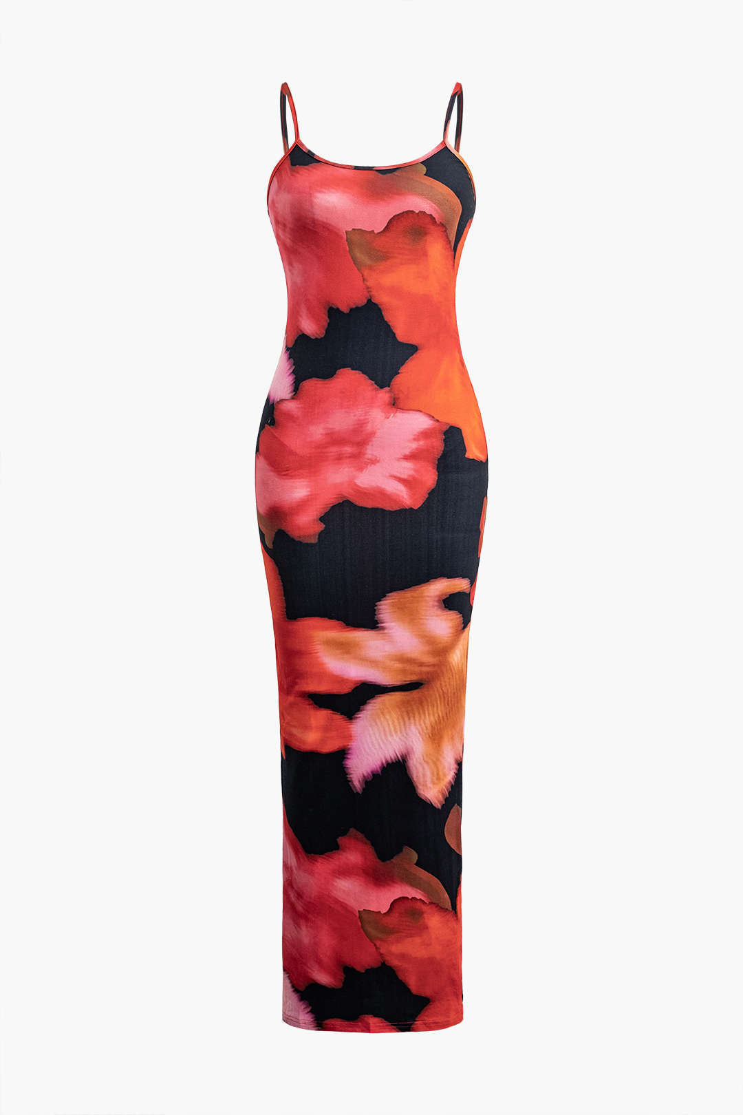 Floral Print Slip Maxi Dress