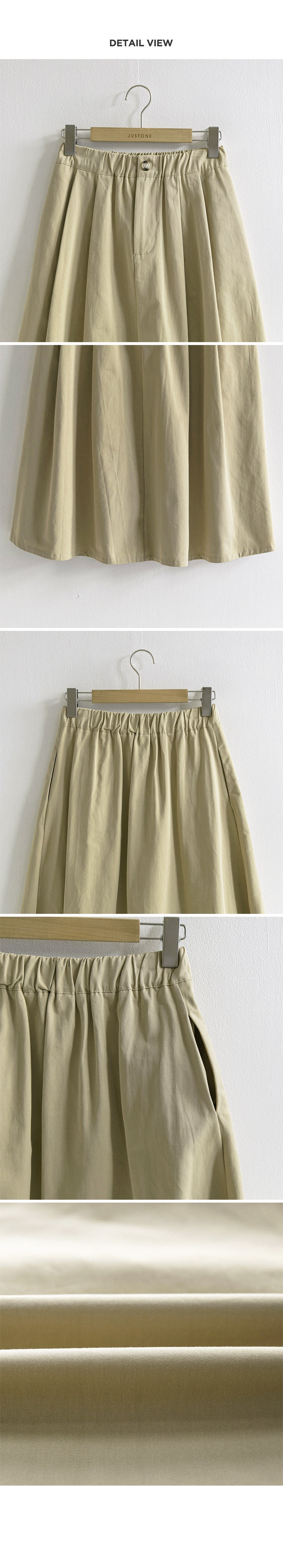 Claudette Pleated Skirt