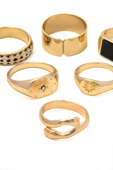 Set mit 6 Ringen 