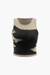 Tanktop mit Wischmuster 