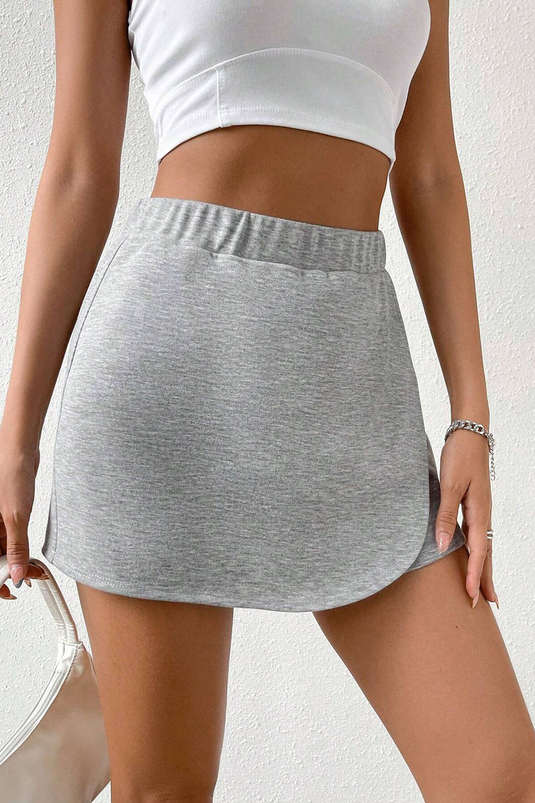 Solid Sports Wrap Shorts