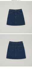 Ifomat Brady Denim Skirt