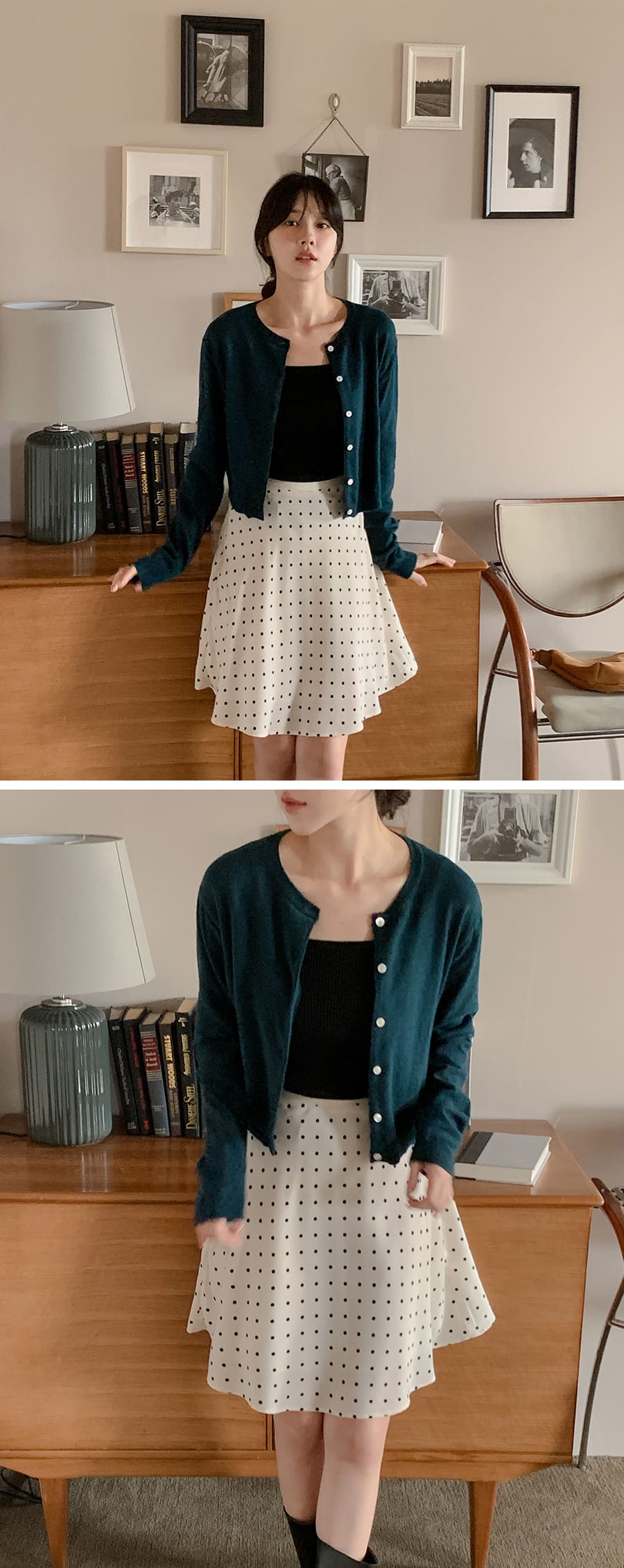 Fallon Dot Skirt