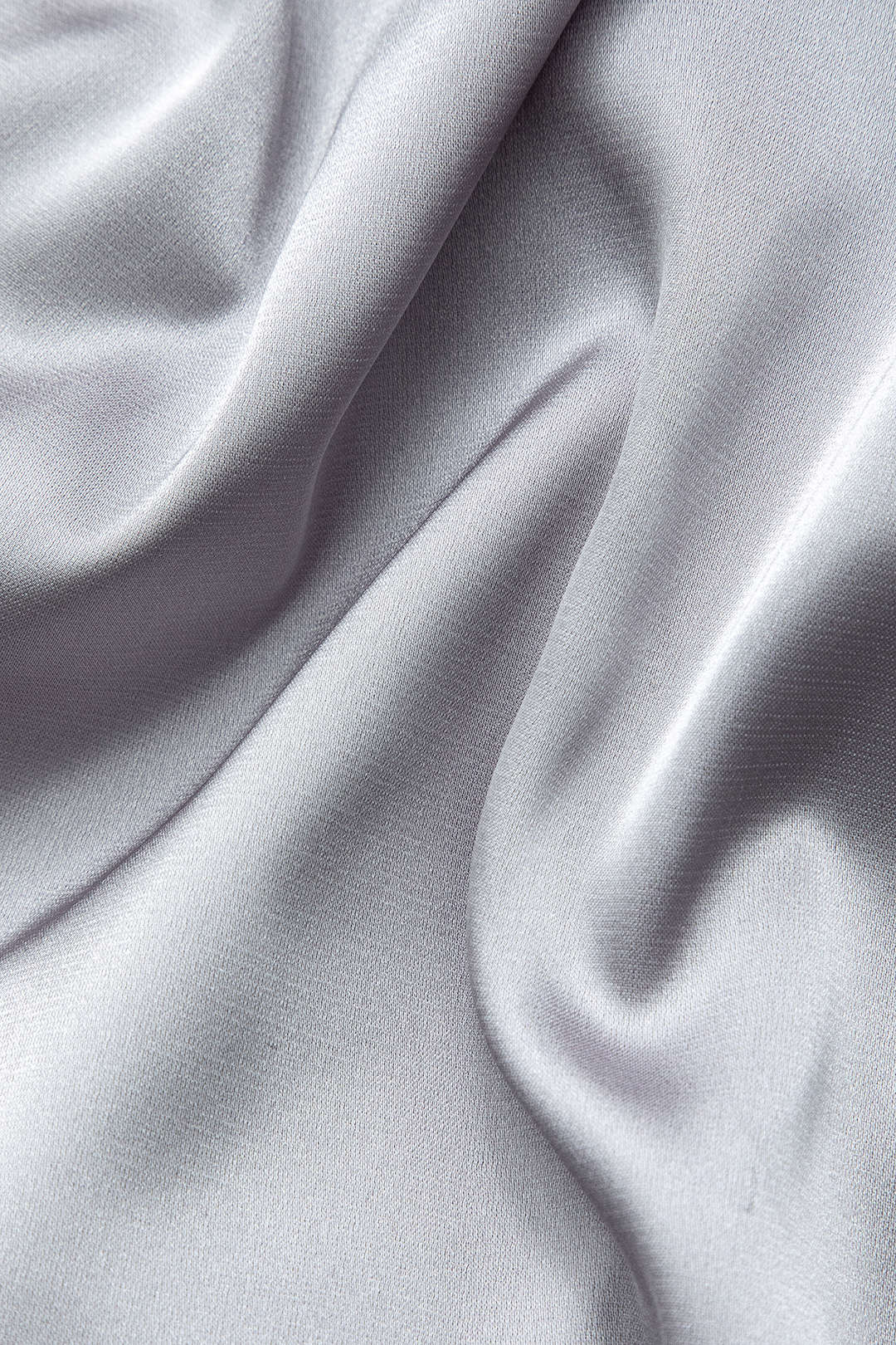 Satinhose mit Kordelzug und hoher Taille und weitem Bein 