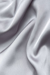 Satinhose mit Kordelzug und hoher Taille und weitem Bein 