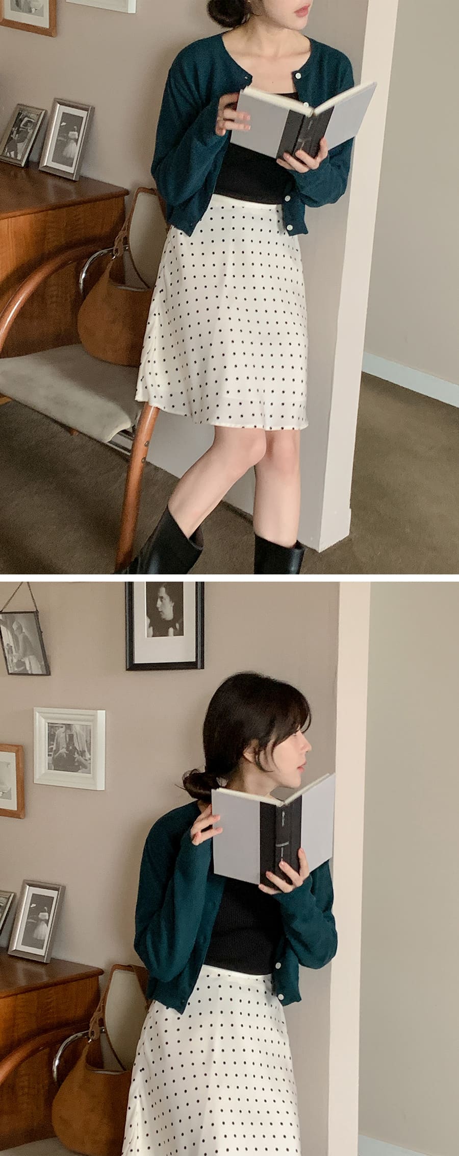 Fallon Dot Skirt