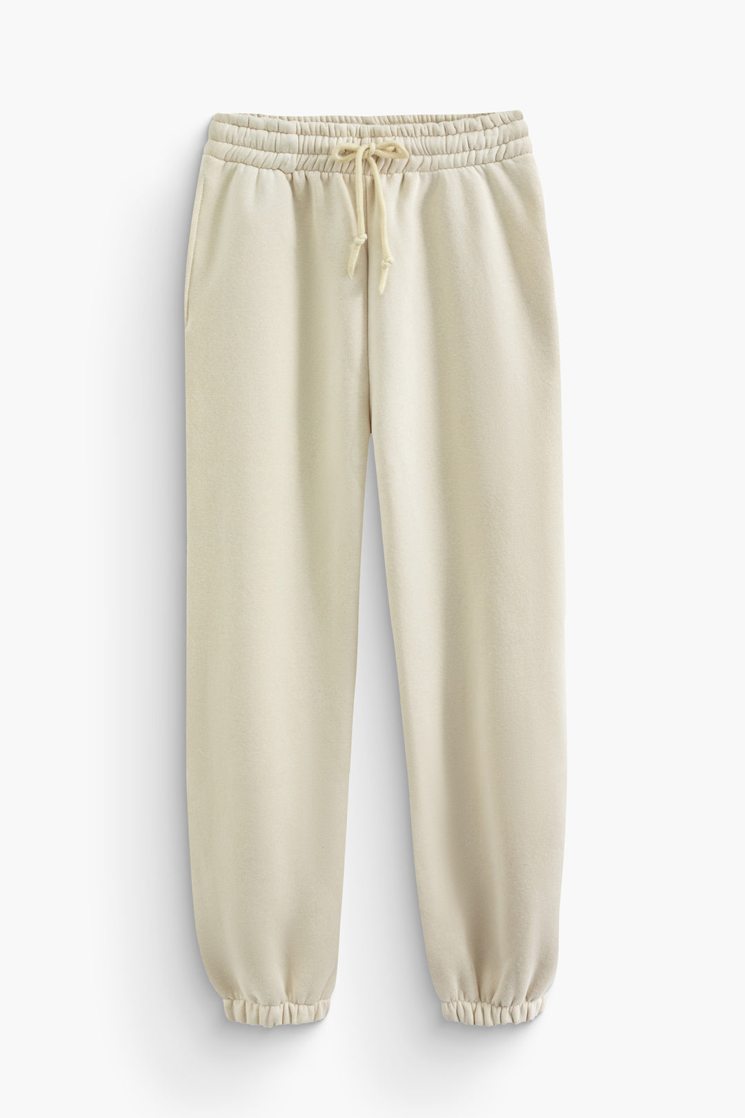 Solid Drawstring Waist Sweatpants