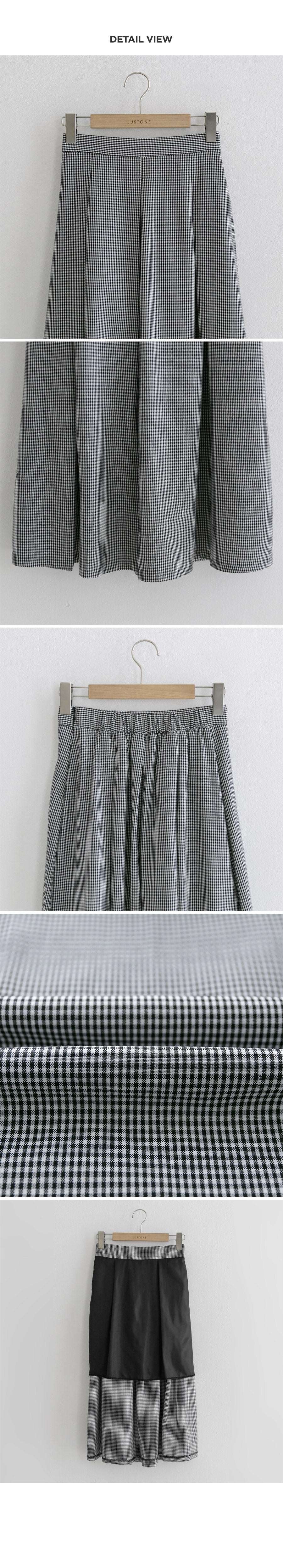 Roslin Check Skirt