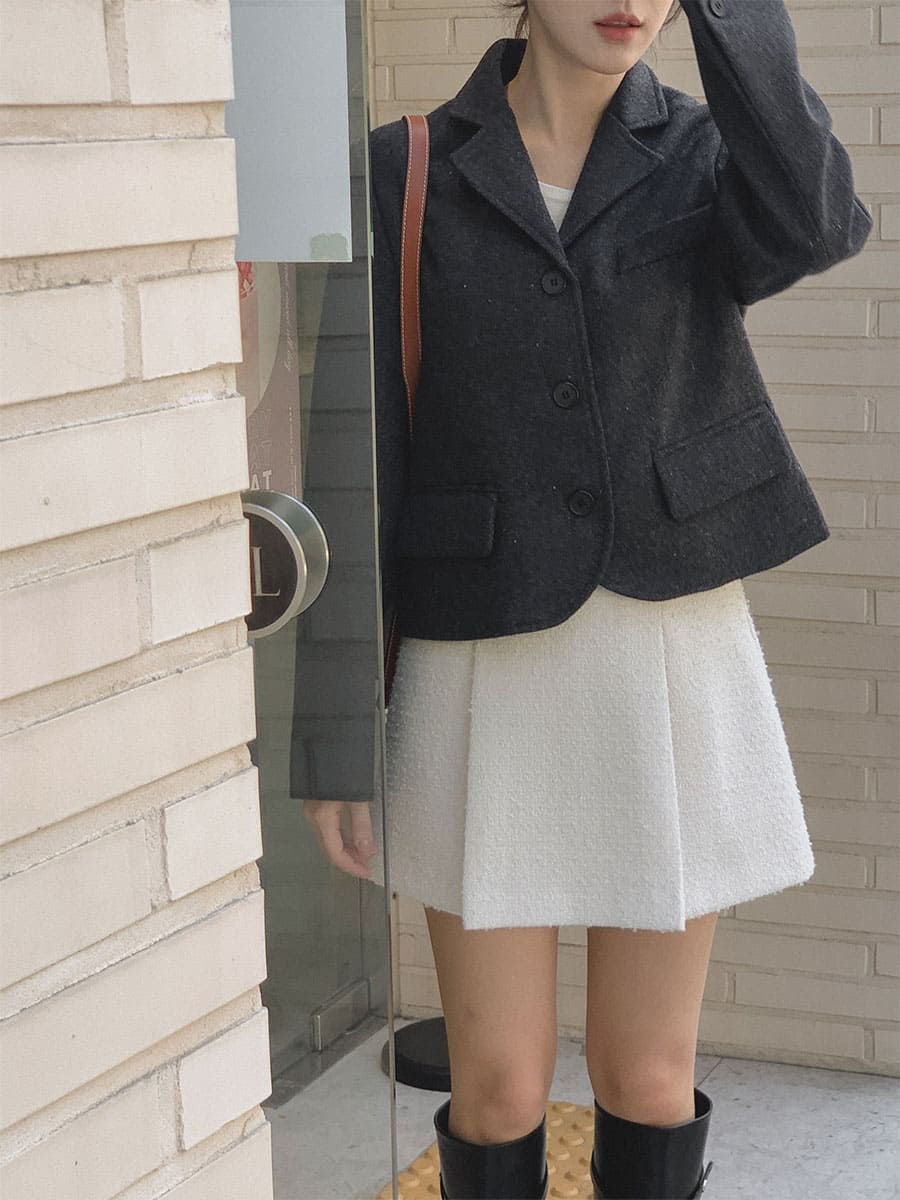 Ifomat Myrna Tweed Skirt