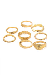 Set mit 10 Ringen 