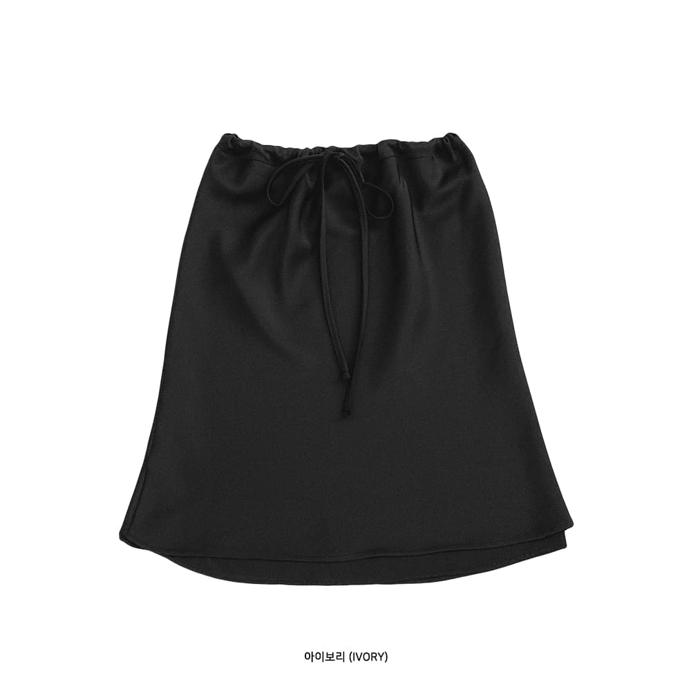 Ifomat Siyler Satin Skirt