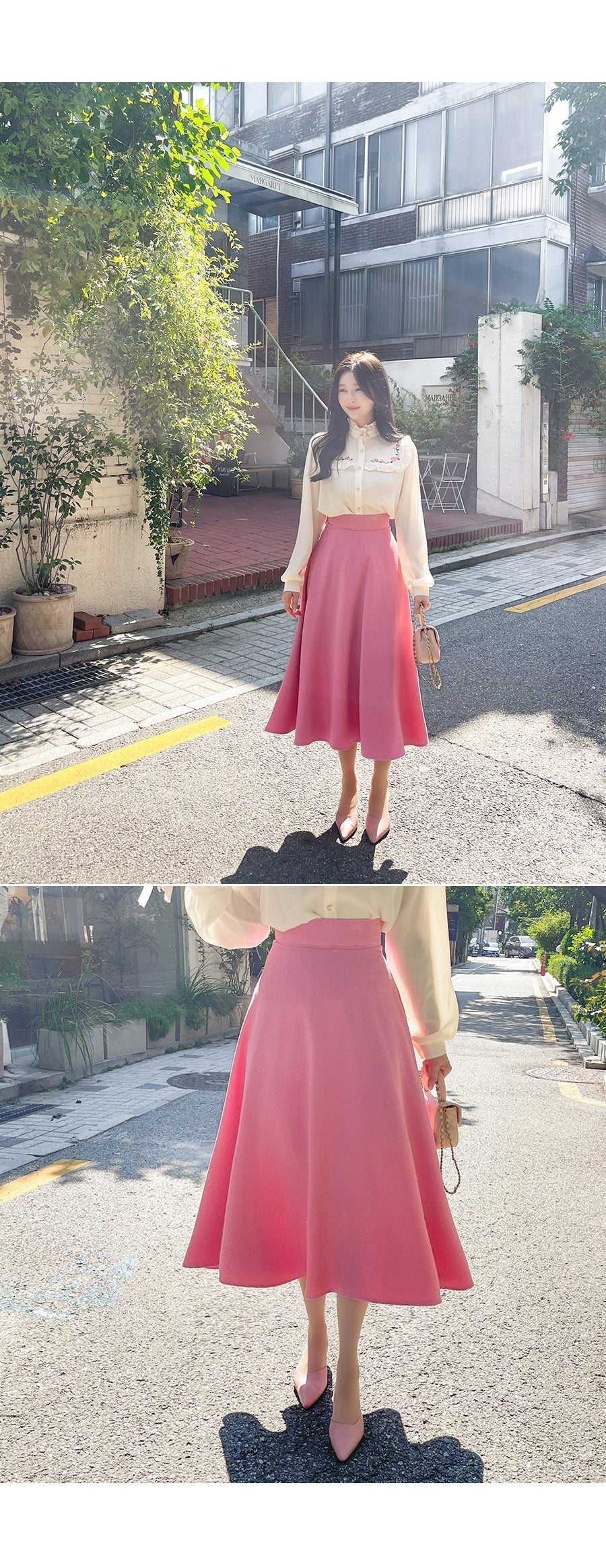 Fall Outfit Women Gentle Long Skirt