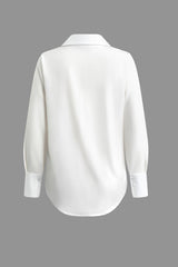 Collar Long Sleeve Shirt