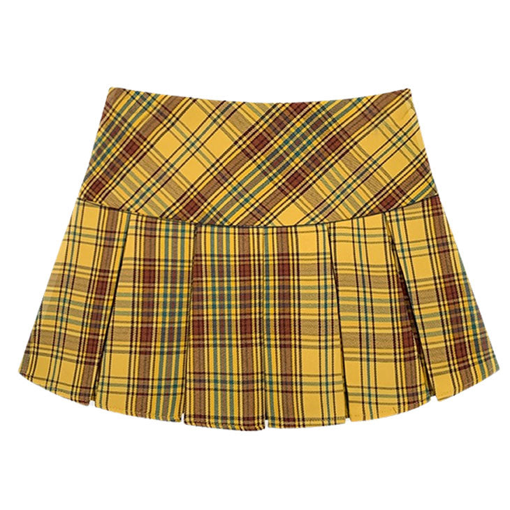 High School Crush Pleated Skirt