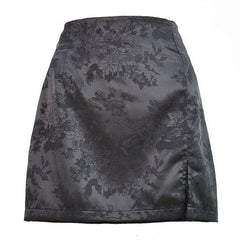 Missed Calls Satin Skirt