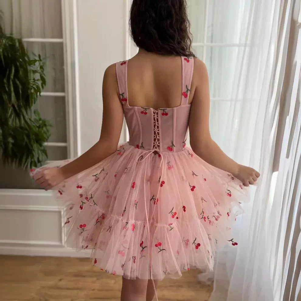 freshman hoco dresses Evening Dress 2025 New Ladies Sling Party Can Wear Floral Dress for Women at Ordinary Times