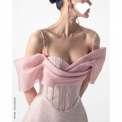 homecoming dresses French Temperament Sling Dress 2025 New Design Sense Niche High-End Chic Fishbone Waist Dress