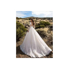Kristall Faszination Kleid zu beeindrucken Sommer Neue Frauen Langarm Off-Shoulder Braut Hochzeit Kleid Kleid Kleid 8801