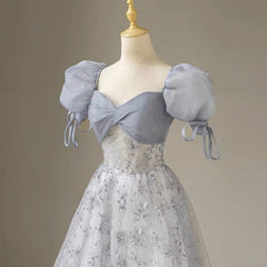 Ballkleider Blaues schulterfreies Abendkleid 2025 Frühling Neue High-End-Kleidung Erwachsene Zeremonie Geburtstag Abschluss Saison Performance Kleidung