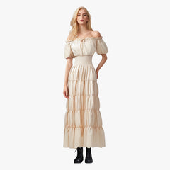 ancient civilization dress to impress Medieval Renaissance Stage Cos Costume Halloween Retro Women's Long Dress Cosplay Costume