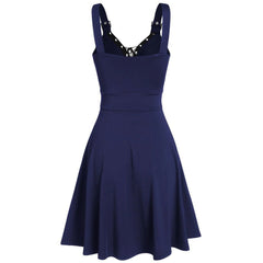 misunderstood outfit New Style Sleeveless Strap Loose Large Swing Sling Gothic Punk Women's Dress Female