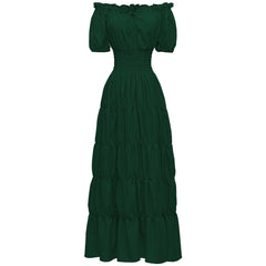 ancient civilization dress to impress Medieval Renaissance Stage Cos Costume Halloween Retro Women's Long Dress Cosplay Costume