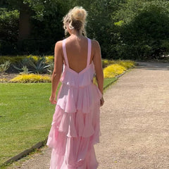 dress to impress codes Summer 2025 New Elegant Beach Dress Sling Halter Laminated Dress
