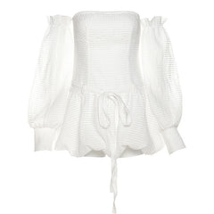 homecoming dresses Style Summer New Women's Sexy Fashion High Waist Lace Slim Solid Color Short Dress