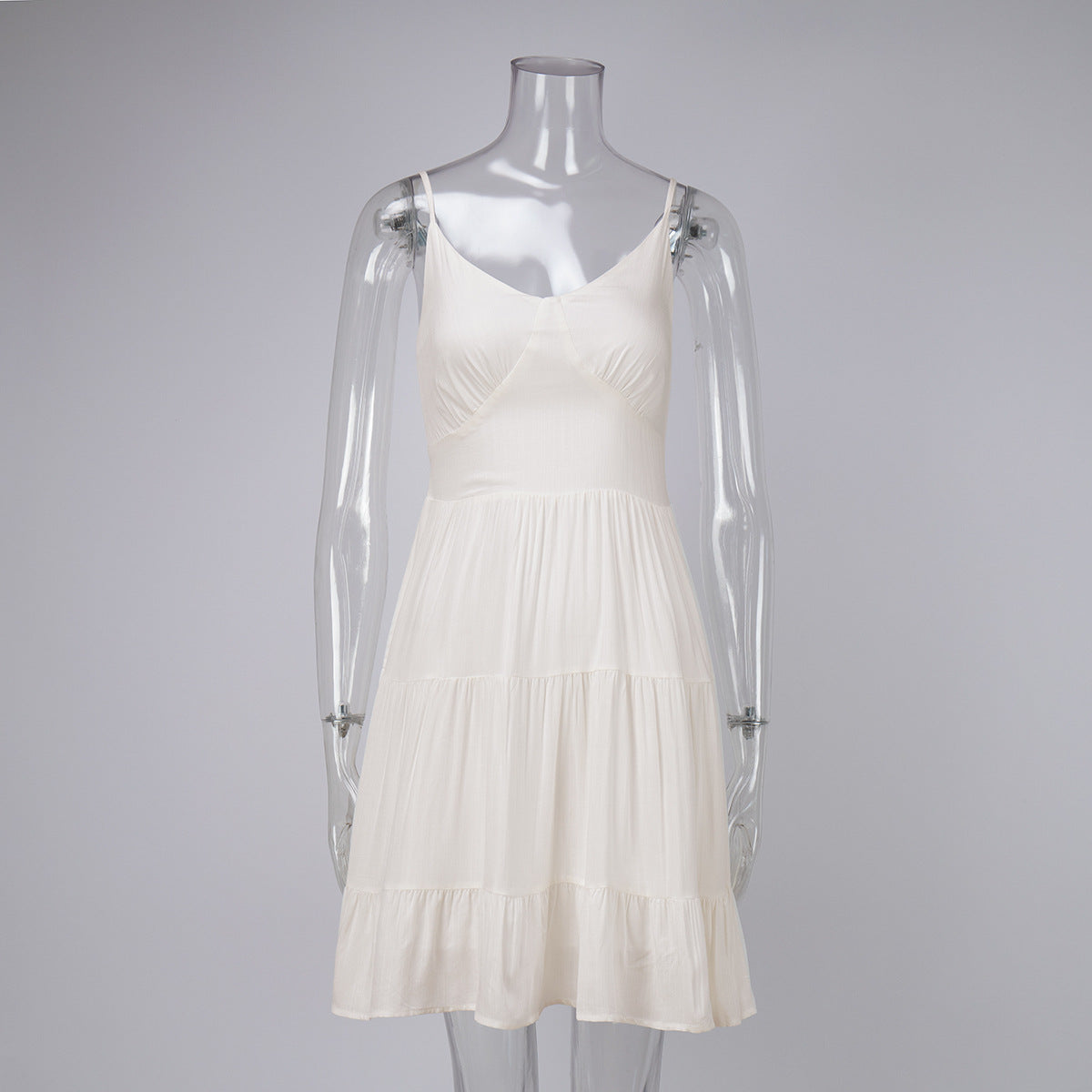 summer outfits inspo Linen Sling Dress 2025 Summer Sleeveless Sexy Slim-Fit Back Dress for Hot Girls