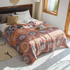 Bohemia Sofa Cover Home Bed Comforter Throw Blanket for Couch Hotel Restaurant Plaids spread on The  Covers