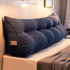 Special Offer Single Double Bed Velvet Pillow Case Decor Home Lazy Bedside Backrest Cushion Pillow Cover Soft Chair Sofa Seat