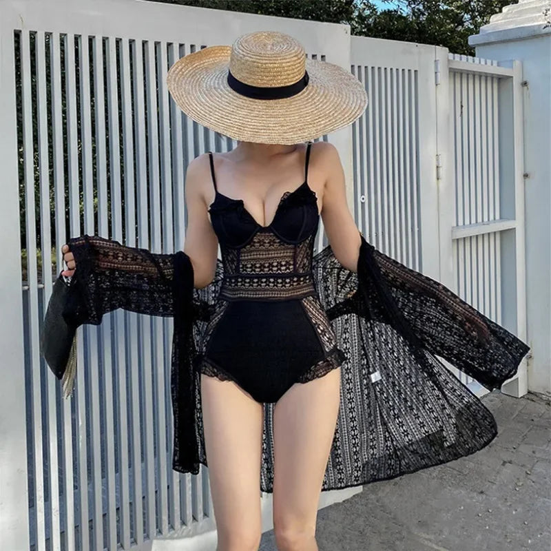 Bikini 2025 Sexy Women's Summer Dress Korean Swimwear Swimming Bikinis Swiming Suit High Waist Swimsuit maillot de bain