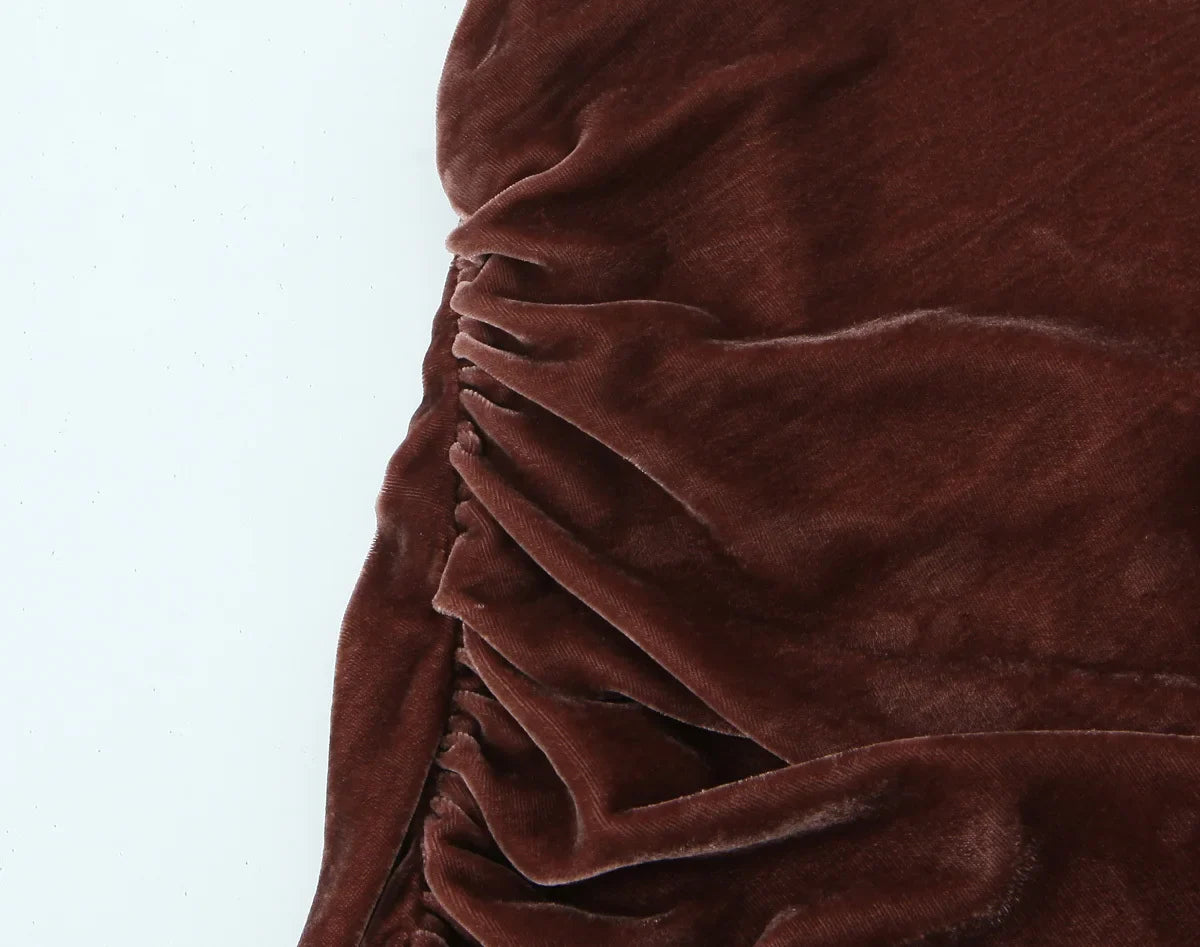 Chestnut Glow // Dress