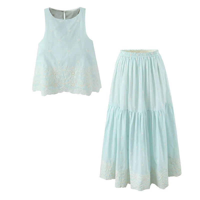 Aegean Blue // Skirt