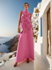 2025 Top Brand Dress Floor Length Luxury Birthday Evening Dress Sleeveless Summer Elegant Wedding Party Gowns For Women Arab